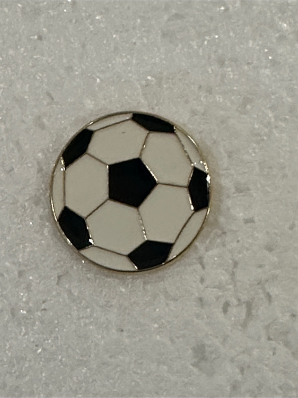 Soccer Ball Enamel Pin - Kids Accessories